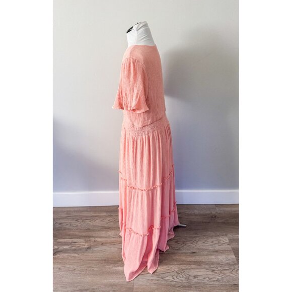 Mikarose Rose Pink Maxi Dress - Picture 6 of 13